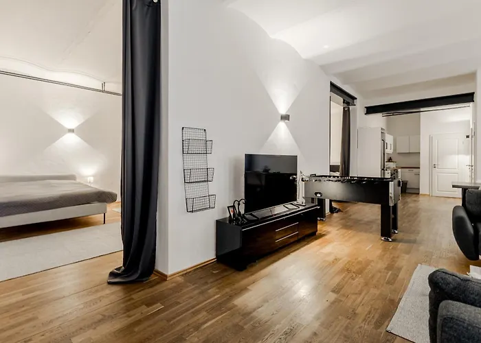 125Qm Loft Nahe Stadt Und Hafen